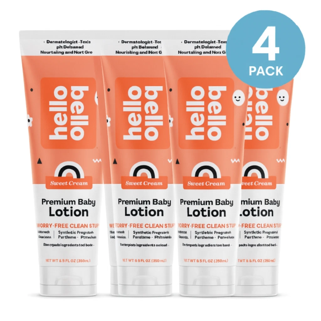 Hello Bello Premium Baby Lotion Sweet Cream 8.5 fl oz 4 Pack New
Opens in a new window or tab