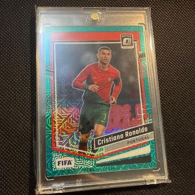 Cristiano Ronaldo 2023-24 Panini Donruss Optic Soccer Serial numbered 49/49