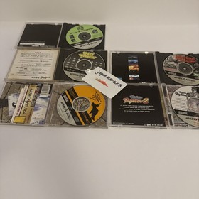 Lot Of 5 Sega Saturn Japan Games Tested Working NFL Space Wing Arms Virtua