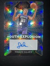 2024-25 Panini Select Youth Explosion Rookie Autograph Tidjane Salaün