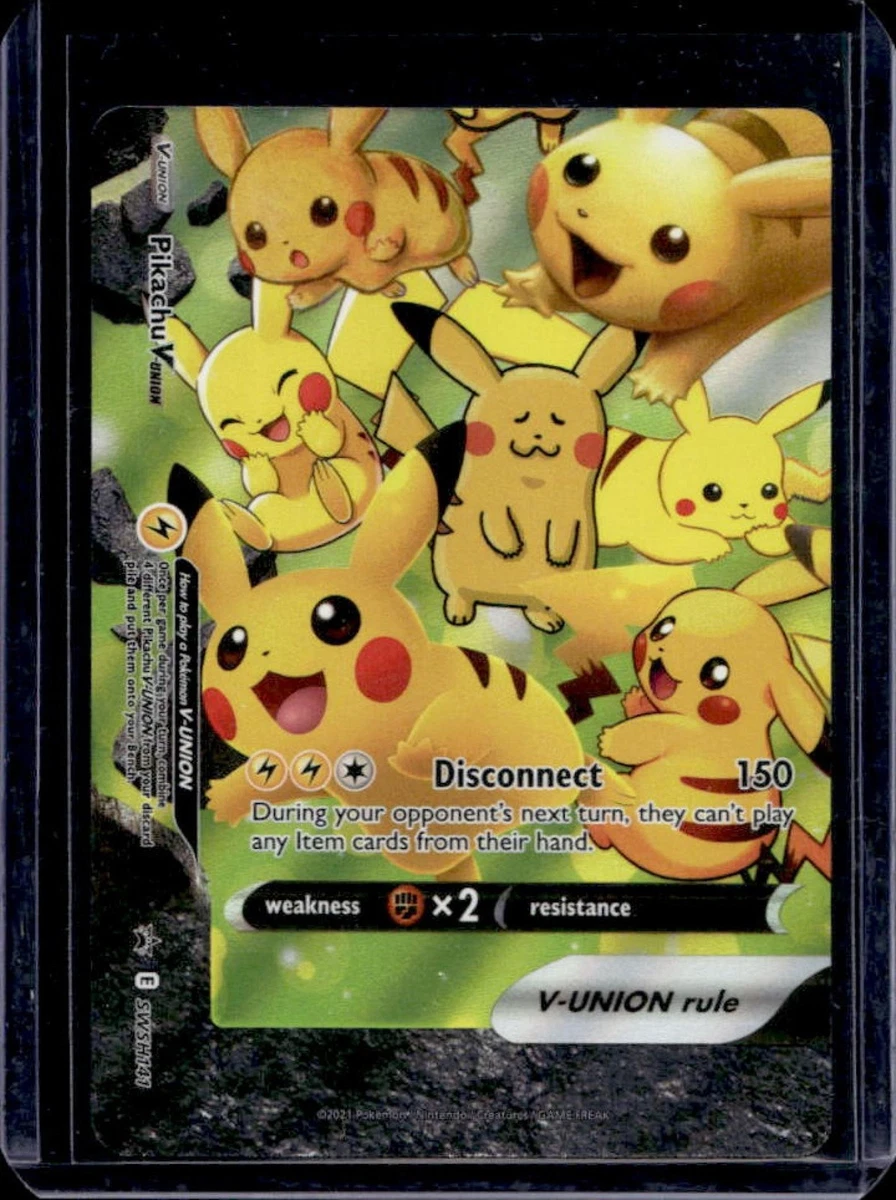 Pikachu V-Union Pokémon TCG Cards for sale | eBay