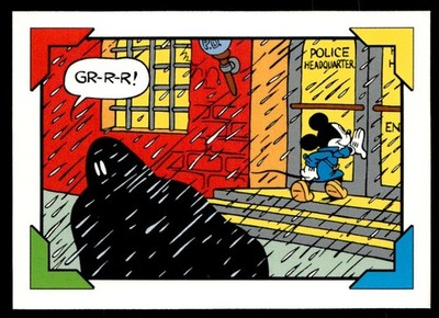 1992 Disney Collector Cards Series II #118 Mickey Mouse Outwits the Phantom Blot