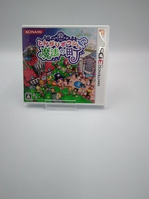 KONAMI 3ds Soft Tornado Bowshi and Magic Town Used