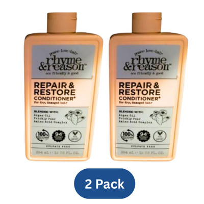 Rhyme & Reason Repair & Restore Conditioner 2 Pack 12 fl oz