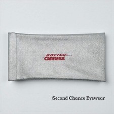 1980s Carrera Boeing Collection Silver Eyewear Case-Deadstock Vintage