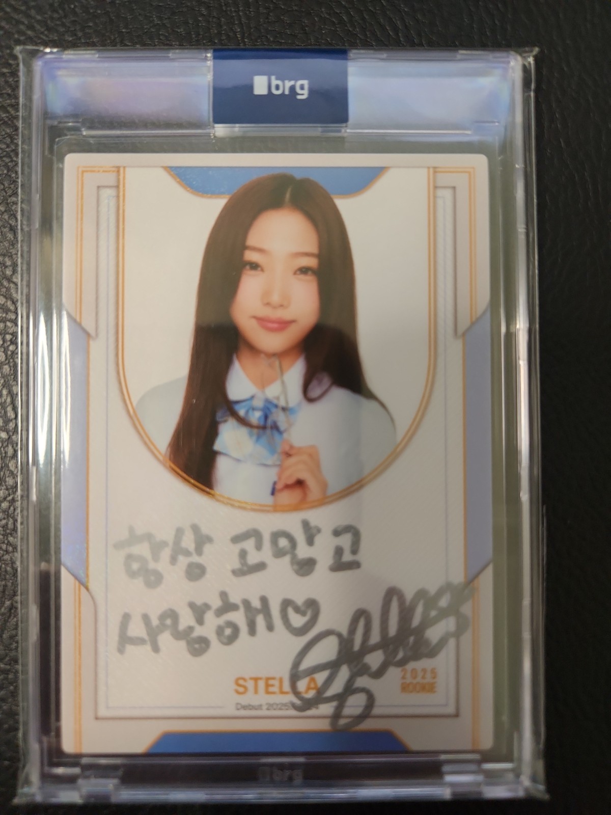 Teleca 2025 Rookies Kpop Hearts2Hearts Stella 1/1 Auto