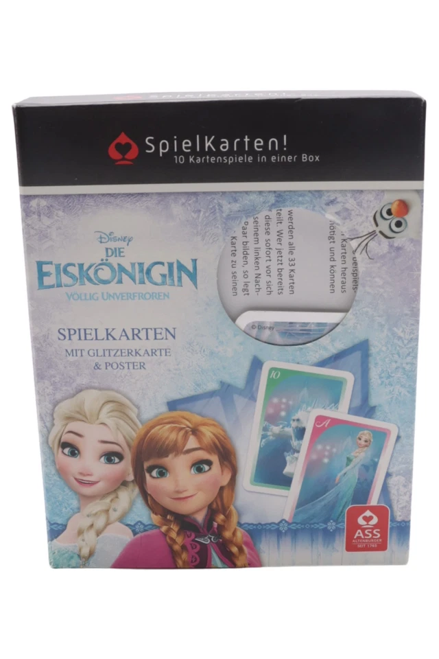 ASS Die Eiskönigin Kartenspiel 10in1 Disney Familien Spiel Sammlung 110 Teile