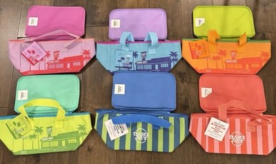 NEW Trader Joe s 2026 Summer Mini Insulated Tote Bags Set of 6 NWT Authentic