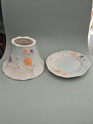  Yankee Candle Lampenschirm und Teller Set 