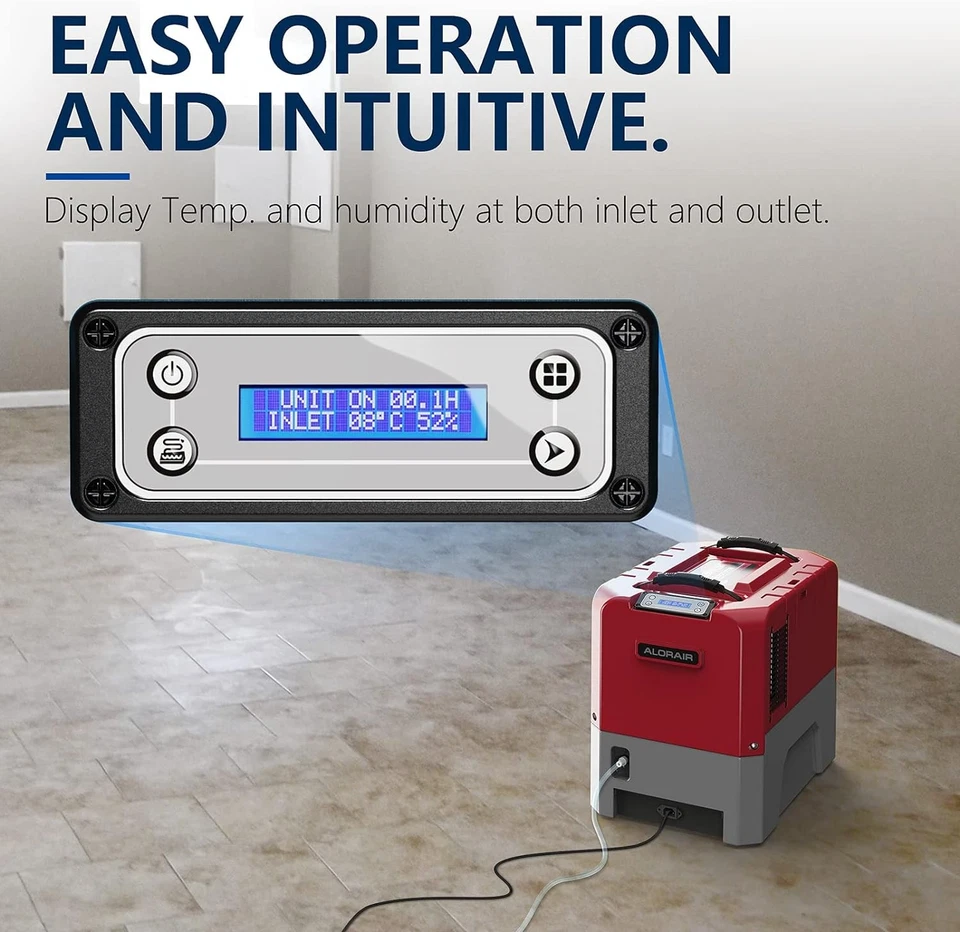 ALORAIR Storm LGR Extreme 180 Pint Commercial Dehumidifier /w Pump & Hose - 1PC - Image 3 of 4