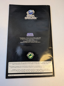 Sega Saturn Firestorm Thunderhawk 2 - Instruction Booklet / Manual Only
