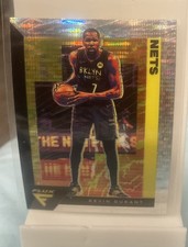 KEVIN DURANT 2020-21 Panini Flux Silver Prizm #14 NETS SP Exclusive
