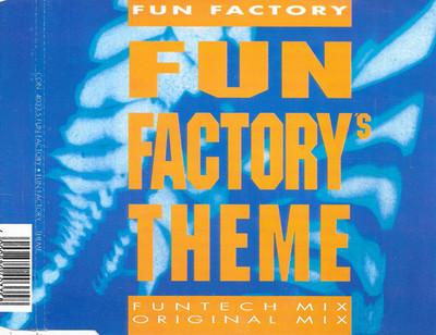 FUN FACTORY - Fun Factory's Theme CD MAXI SINGLE 4Tr Tech Euro House 1992