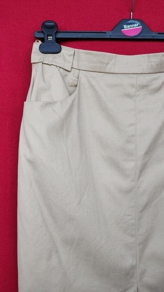 Women Bogner Skirt Peach Cotton 38 / M / 46
