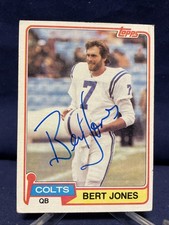 Bert Jones -LSU TIGERS- Baltimore Colts Autographed Card