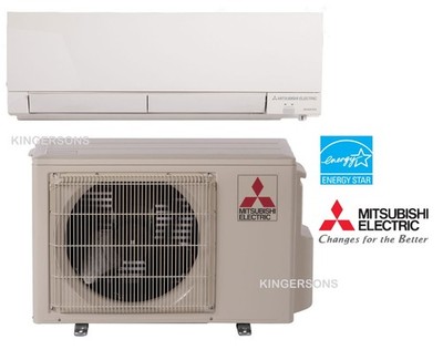 12000 BTU Mitsubishi 29.9 SEER Ductless Split System Cool Hyper Heat ~NEW R454B