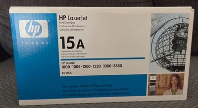 HP LaserJet Print Cartridge 15A Black *New in Box*