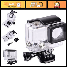 Waterproof Case for GoPro Hero 4, 3 , 3 - Underwater Housing, 147ft Depth, Actio