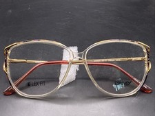 New Lamy Lunettes Gold Multicolored Frames Vanna 2638 56-13-135