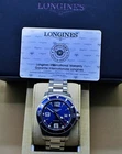 Longines Hydroconquest Ref.L3.6404 Rotating Bezel Blue Dial Swiss Watch-Box&Papr