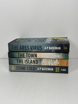  A.P. Bateman Rob Stone Novel Lot (Books 1 4) Thriller Series Paperback