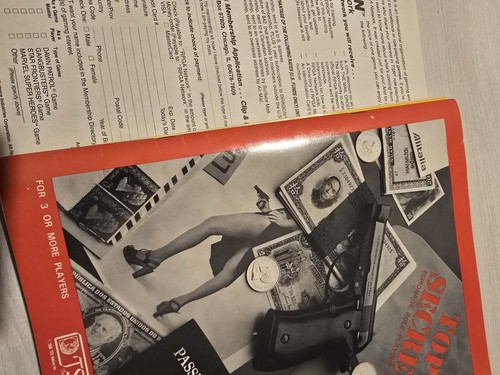 Top Secret Espionage RPG - Boxed vintage 1980 edition rare game Collector’s Item - Picture 10 of 15