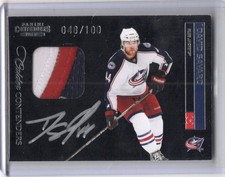 2011-12 DAVID SAVARD RC 48/100 PANINI CONTENDERS CALDER AUTO PATCH #212