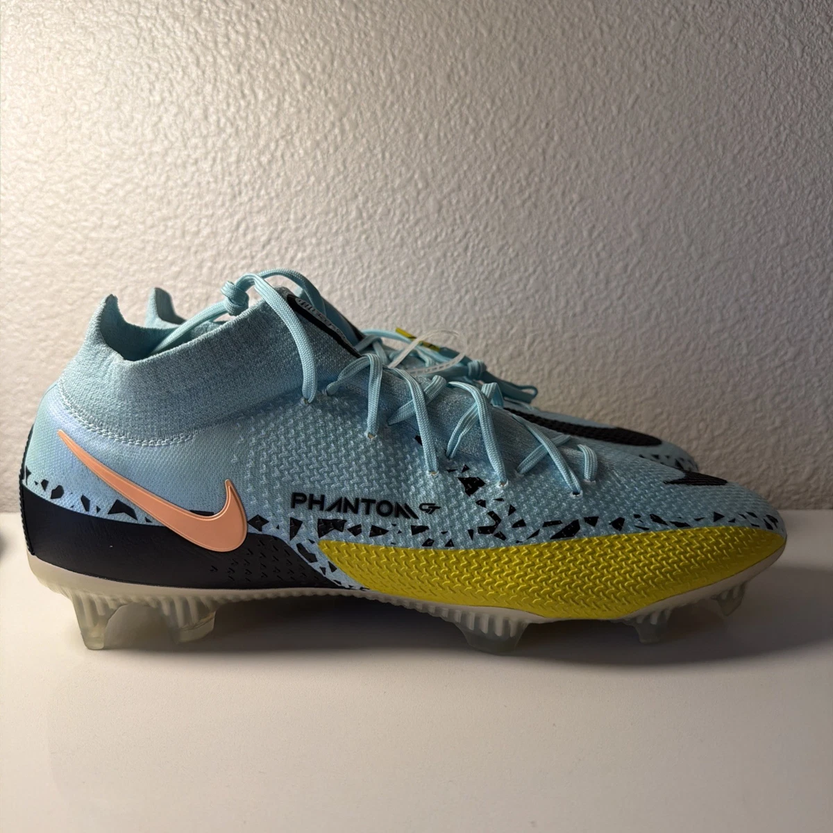 Nike Phantom GT2 Elite DF FG Lucent Pack Glacier Ice Blue CZ9889-408 Men\'s 8 Nike Phantom GT2 Elite DF FG Lucent Pack Glacier Ice Blue  main image 3