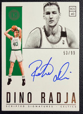 DINO RADJA 2018-19 Panini Encased Scripted Signatures Autograph 53/99