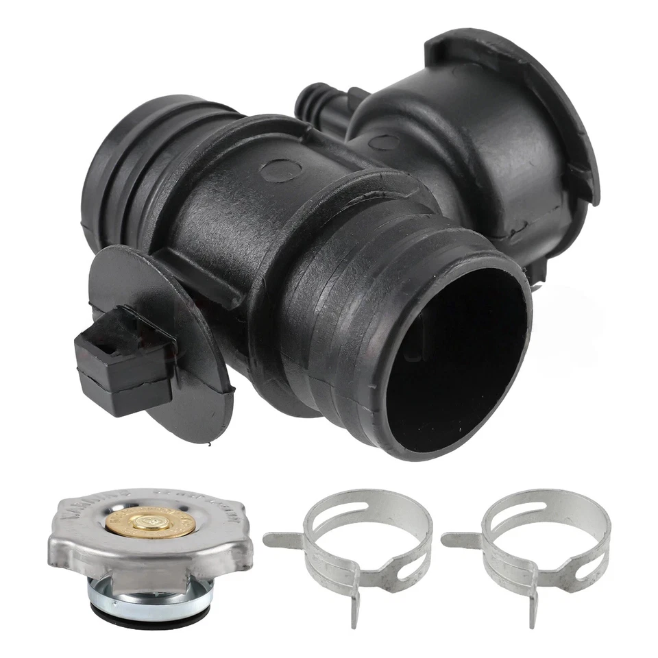 52029195AK Coolant Filler Radiator Hose Connector & Cap For Jeep Patrio 07-17 - Image 3 of 4