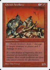 [MTG] Orcish Artillery (253) (5ED) HP-DMG