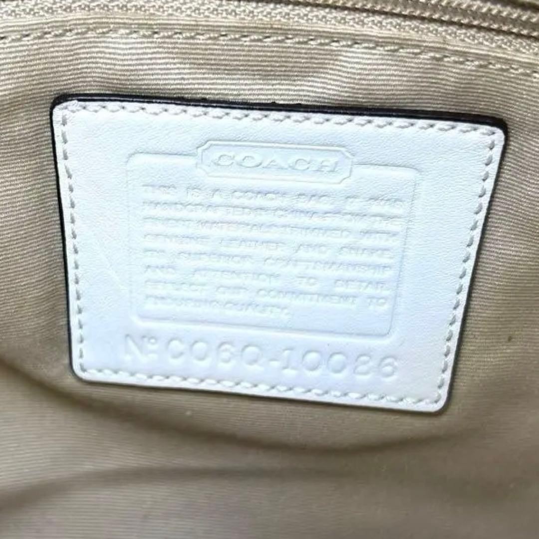 Coach One Shoulder Bag Patchwork Crescent Signatu… - image 8