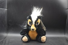 Vintage Walt Disney World Bambi Skunk FLOWER 6" Plush Stuffed Animal With Tag