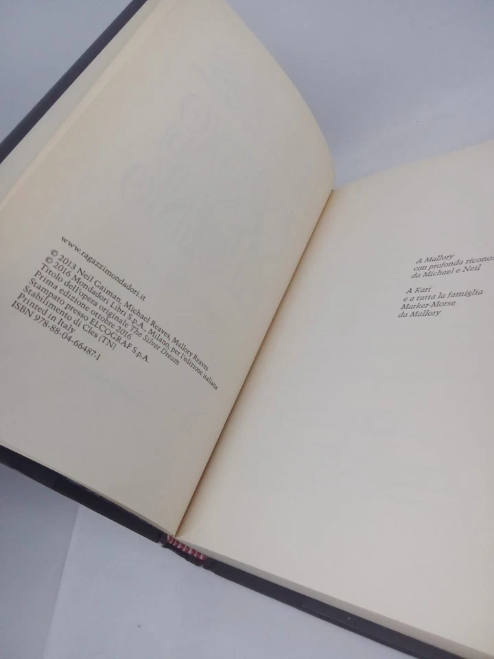 Il sogno di argento Una storia di Neil Gaiman e Michael Reaves Prima edizione 1° - Immagine 3 di 4