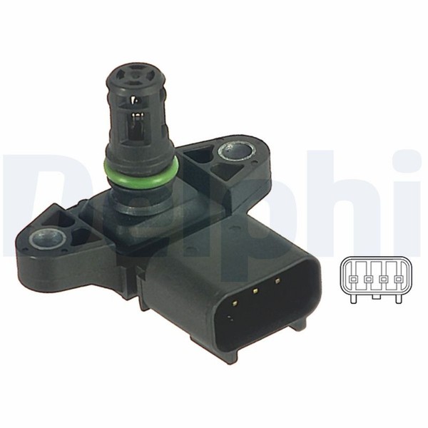 Delphi Sensor Saugrohrdruck PS10122 FüR Jaguar Ford Type Transit Mondeo B4Y Bus-image