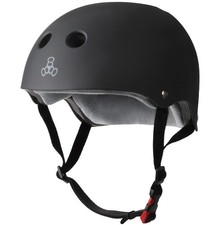 Triple Eight Certified Sweatsaver Helmet for Skateboarding, BMX, Roller Derby...