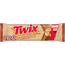 Twix Snickerdoodle Cookie Chocolate Candy Bars, Share Size - 2.82 oz pack