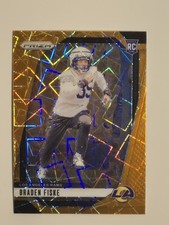 2024 Panini Prizm - Rookies Braden Fiske #310 Lazer Prizm (RC)