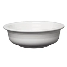 Homer Laughlin 471100 Fiesta White 40 oz Serving Bowl - 4 / CS