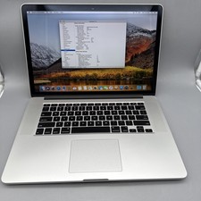 15" Apple MacBook Pro A1398 Core i7 2.2 GHZ 16GB RAM 256GB SSD