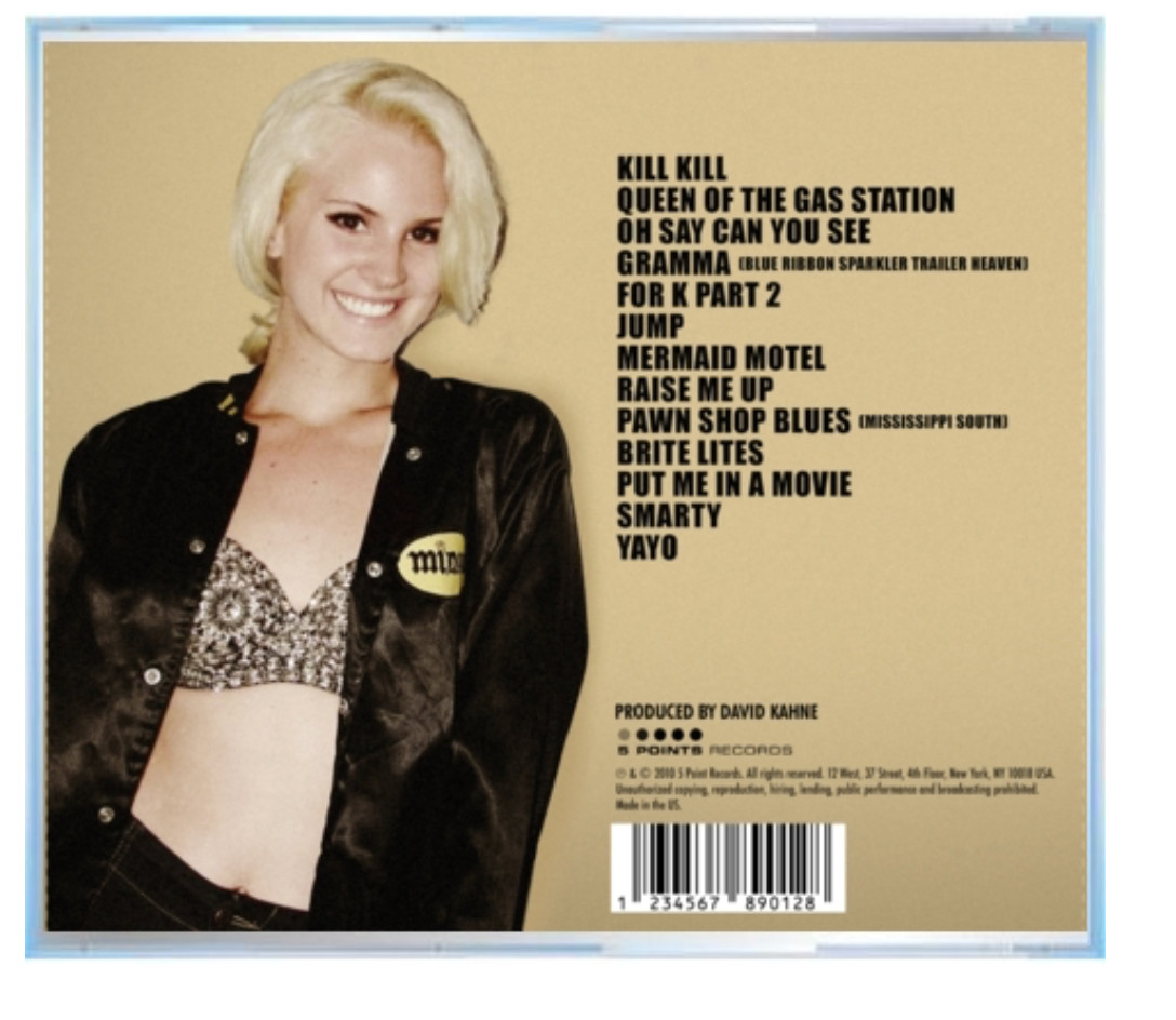 Lana Del Rey CD ‎– Lana Del Ray A.K.A. Lizzy Grant