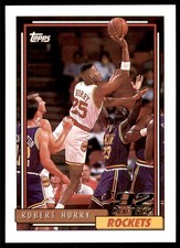 1993 Topps #308 Robert Horry RC Houston Rockets   MINT