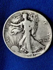 1941 Walking Liberty Silver Half Dollar Circulated 50C Uncertified US Coin (178)