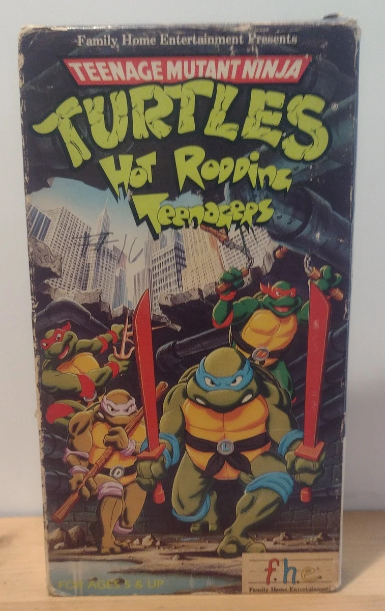Teenage Mutant Ninja Turtles (1987 TV series) NTSC VHS Tapes for