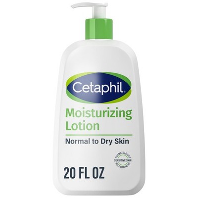 Cetaphil Moisturizing Lotion for Normal to Dry Skin 2 x 20 Fl Oz