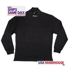 Zamp RU001003S, One Black Fire Retardant Blend Underwear Top Black Small Sfi 3.3