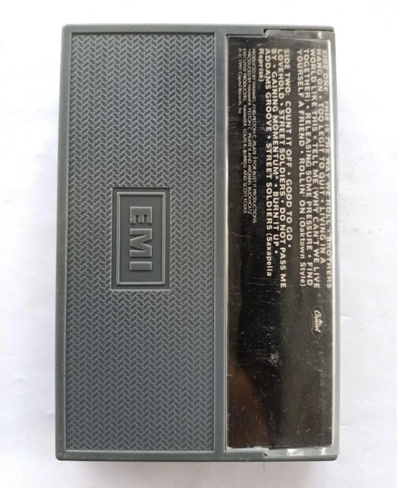 MC Hammer : Too Legit To Quit ( Cassette Tape ) - Image 2 of 4