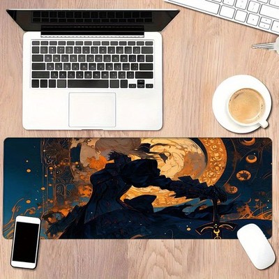 40*90cmFate 11 Gaming Mouse Pad - Large Mousepad with Anime Warrior Design, Non-