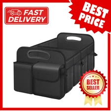 Car Trunk Organizer – Large Capacity, Waterproof, Collapsible for SUV & Sedan