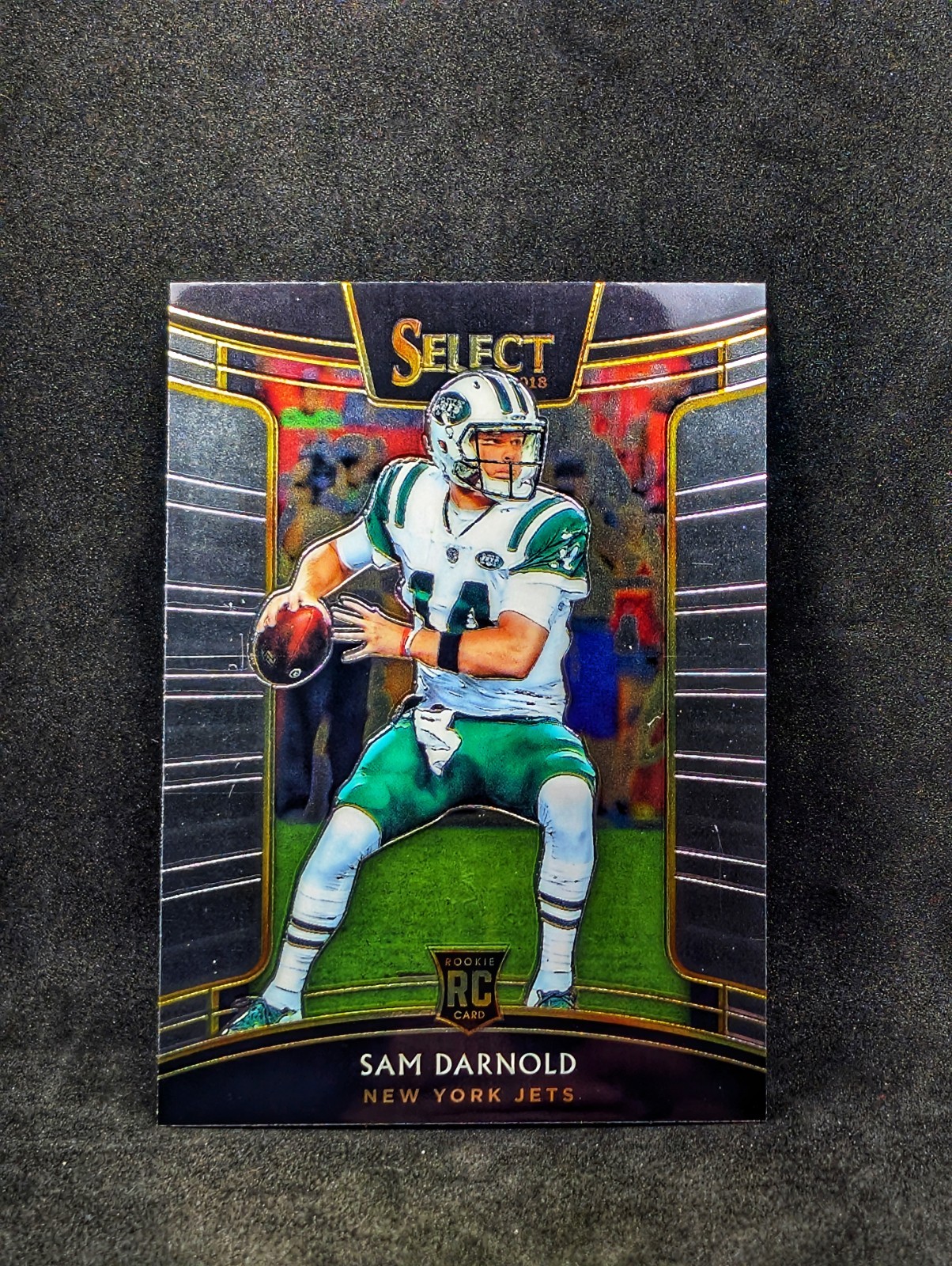 2018 Panini Select - Concourse Sam Darnold #18 (RC) New York Jets Rookie Card